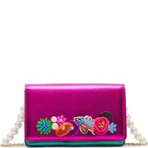 Betsey Johnson Kitsch Catch Of The Day Crossbody Bag Multi Colors NWT